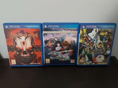 Sony Vita Console Plus 6x Vita Games